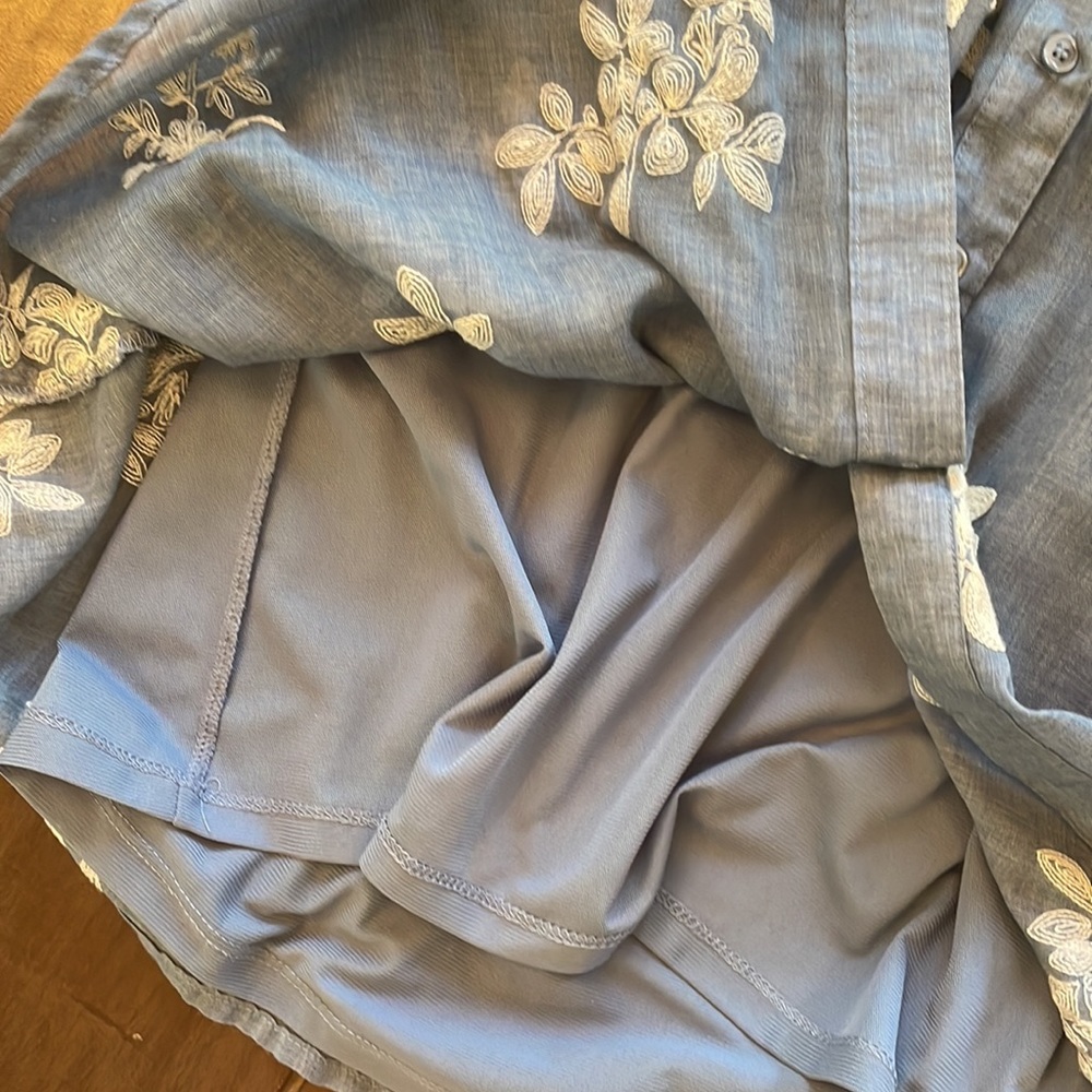 Chambray button up dress - Picture 4 of 6